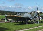 OO-IXB @ EDST - Supermarine Spitfire LF IXc at the 2025 Hahnweide Fly-in, Kirchheim unter Teck airfield