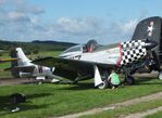 OO-NZW @ EDST - North American P-51D Mustang at the 2025 Hahnweide Fly-in, Kirchheim unter Teck airfield
