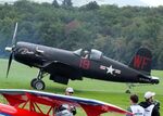 D-FCOR @ EDST - Vought F4U-5NL Corsair at the 2025 Hahnweide Fly-in, Kirchheim unter Teck airfield