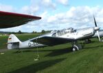 D-EBEI @ EDST - Messerschmitt Bf 108B-1 Taifun at the 2025 Hahnweide Fly-in, Kirchheim unter Teck airfield