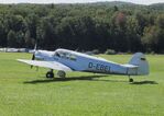 D-EBEI @ EDST - Messerschmitt Bf 108B-1 Taifun at the 2025 Hahnweide Fly-in, Kirchheim unter Teck airfield