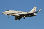 OE-HMR @ LMML - Dassault Falcon 2000EX reg OE-HMR on final approach for RW31 landing in Malta. - by raymond