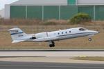 84-0096 @ LMML - United States Air Force Gates Learjet C-21A reg 84-0096 taking off, departing from Malta RW31. - by raymond