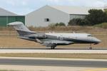 HB-JKR @ LMML - Bombardier Challenger 350 reg HB-JKR of Premium Aviation just landed on RW31 in Malta. - by raymond