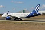 SX-NER @ LMML - Airbus A320-271N of Aegean Airways reg SX-NER taxing out for departure to Athens. - by raymond