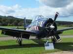 HB-RMW @ EDST - North American T-28C Trojan at the 2025 Hahnweide Fly-in, Kirchheim unter Teck airfield