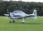 N1742R @ EDST - North American T-28A Trojan at the 2025 Hahnweide Fly-in, Kirchheim unter Teck airfield - by Ingo Warnecke