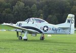 N1742R @ EDST - North American T-28A Trojan at the 2025 Hahnweide Fly-in, Kirchheim unter Teck airfield - by Ingo Warnecke