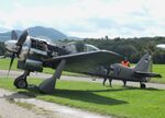 D-FWMV @ EDST - Aerostar Focke-Wulf Fw 190A-M2 replica at the 2025 Hahnweide Fly-in, Kirchheim unter Teck airfield