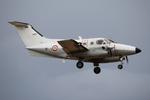 086 @ LMML - Embraer EMB-121AA Xingu reg 086/YI of French Air Force landing in Malta on RW31 on a navigational exercise. - by raymond