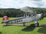 G-EMNN @ EDST - Focke-Wulf Fw 44J Stieglitz at the 2025 Hahnweide Fly-in, Kirchheim unter Teck airfield - by Ingo Warnecke