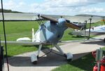 D-EZBF @ EDST - CASA 1.131E (E3B) (spanish license built Bücker Bü 131 Jungmann, with Lycoming engine) at the 2025 Hahnweide Fly-in, Kirchheim unter Teck airfield