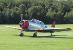 G-CJWE @ EDST - Canadian Car & Foundry (CCF) Harvard Mk4 (North American T-6) at the 2025 Hahnweide Fly-in, Kirchheim unter Teck airfield - by Ingo Warnecke
