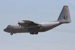 68-01606 @ LMML - Turkish Air Force Lockheed C-130E Hercules reg 68-01606 on final approach for RW31 landing in Malta  in support for the Solo Turk F16 Team at the Malta International Airshow 2025. - by raymond
