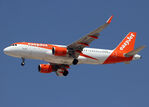 G-EZOK @ LEBL - Landing rwy 24R in new c/s - by Shunn311