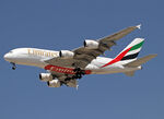 A6-EOB @ LEBL - Landing rwy 24R - by Shunn311