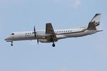 OY-FSC @ LMML - Frost Air Saab 2000 reg OY-FSC on final approach to RW31 in Malta flying in from Malmoe. - by raymond