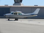 N227D @ POC - Parked north side transit parking - by Helicopterfriend