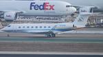N70AG @ KLAX - G650ER - by AviationLover50