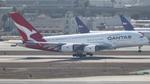 VH-OQA @ KLAX - Qantas A380 - by AviationLover50