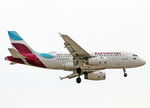 D-AGWE @ LEBL - Landing rwy 24R with additional Member of LUFTHANSA Group titles - by Shunn311