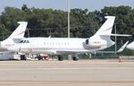 N43RT @ KRFD - Falcon 2000EX - by Mark Pasqualino