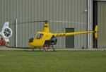 G-ULZE @ EGLD - Robinson R22 Beta at Denham. - by moxy