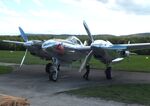N25Y @ EDST - Lockheed P-38L Lightning at the 2025 Hahnweide Fly-in, Kirchheim unter Teck airfield - by Ingo Warnecke