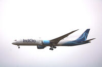 LN-FNC @ EKCH - LN-FNC landing rw 22L in rather poor wether. Inaug flight  of IndiGo to CPH. - by Erik Oxtorp