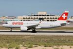 HB-JDJ @ LMML - Swiss Airbus A320-271N reg HB-JDJ rolling RW31 departing from Malta. - by raymond