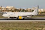 EC-MER @ LMML - Vueling Airbus A320-232 reg EC-MER on the roll on RW31 departing Malta enroute BCN. - by raymond