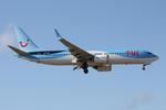 OO-TMT @ LMML - Boeing 737-8 MAX reg OO-TMT of Tuifly Belgium on final approach to land in RW13 in Malta. - by raymond