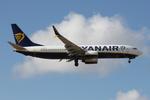 G-RUKH @ LMML - Boeing 737-8AS reg G-RUKH of Ryanair UK on final approach for RW31 in Malta. - by raymond