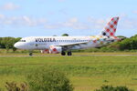 EC-MUU @ LFRB - Take off run rwy 25L, Brest Bretagne airport (LFRB-BES) - by Yankee Quebec