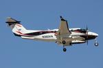 N360KN @ LMML - Beechcraft B300 Kingair 360 reg N360KN of Beechcraft Corp was a domonstrator, seen here passing from Malta landing on RW13. - by raymond