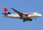 YU-APE @ LEBL - Landing rwy 24R - by Shunn311