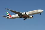 A6-ENM @ LMML - Emirates Airlines Boeing 777-31H/ER reg A6-ENM landing in Malta. - by raymond