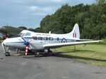 VP967 - De Havilland D.H.104 Devon C2 at the Yorkshire Air Museum, Elvington