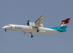LX-LQI @ LEBL - Landing rwy 24R with revised titles - by Shunn311