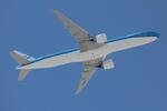 PH-BVR @ LMML - Boeing 777-306/ER reg PH-BVR of KLM departing from Malta after being freshly painted by Aircraft Cosmetics Malta. - by raymond