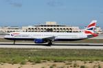 G-EUXJ @ LMML - British Airways Airbus A321-231 reg G-EUXJ departing RW31 to LGW. - by raymond