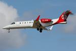 TC-RSB @ LMML - Learjet4 45 reg TC-RSB of Red Star Aviation on final approach for RW31 landing in Malta for a technical stop. - by raymond