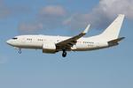 A6-RJA @ LMML - Boeing 737-7KK BBJ reg A6-RJA of Royal Jet making it's final approach for RW31 in Malta from Jeddah. - by raymond
