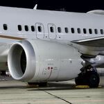 N37502 @ KSFO - CFMI LEAP-1B engine SFO 2025 - by Clayton Eddy