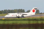 D-AWUE @ LFRB - Taxiing, Brest Bretagne airport (LFRB-BES) - by Yankee Quebec