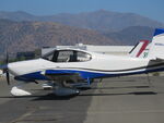 N232KJ @ POC - Parked in east transit parking - by Helicopterfriend