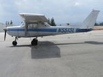 N5513L @ CCB - Parked in transit parking - by Helicopterfriend