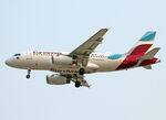 D-AGWV @ LEBL - Landing rwy 24R with additional 'Member of LUFTHANSA GROUP' titles - by Shunn311