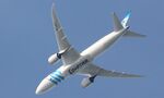 SU-GFY @ EHLE - Flying over Lelystad Airport on its way to EHAM Amsterdam Schiphol