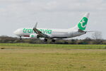 F-HTVI @ LFRB - Landing rwy 25L, Brest Bretagne airport (LFRB-BES) - by Yankee Quebec